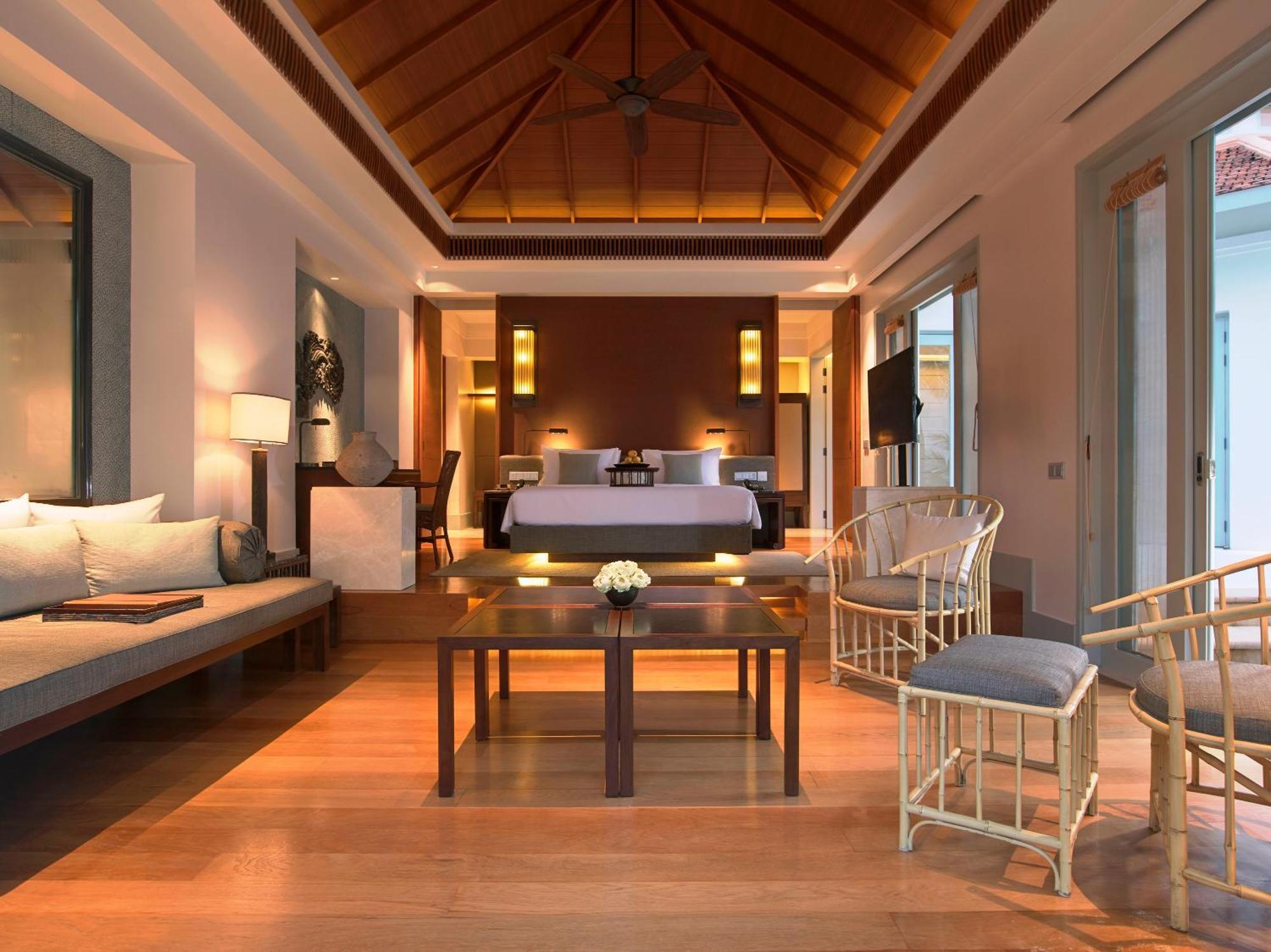 Amatara Wellness Resort Panwa Beach Esterno foto A bedroom at the resort